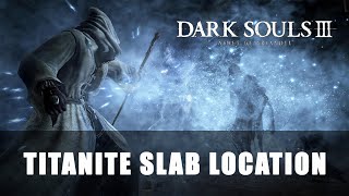 Dark Souls 3 Ashes of Ariandel  Titanite Slab Location [upl. by Yerocaj33]