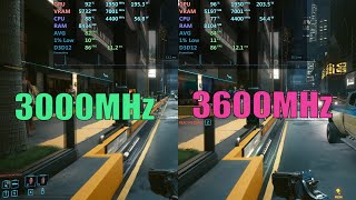 3600MHz vs 3000MHz  2x8gb RAM [upl. by Ailem]