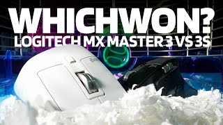 Logitech MX Master 3 vs MX Master 3S  WhichWon [upl. by Nolan]