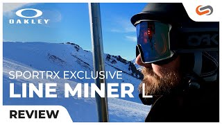 2022 Oakley Line Miner L Snow Goggle REVIEW  SportRx EXCLUSIVE [upl. by Aimit36]