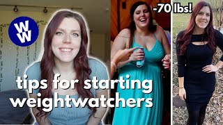 TIPS FOR STARTING WEIGHTWATCHERS IN 2024  WW Plan and Points Explained  Tips for Success [upl. by Ihskaneem]