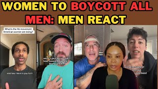 MEN REACT TO WOMENS 4B 5B MOVEMENT WOMEN TO BOYCOTT ALL MEN [upl. by Andra479]