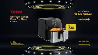 TEFAL EY855D Easy Fry Mega Φριτέζα Αέρος  euronics Greece [upl. by Killy888]