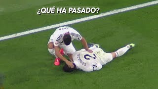 Dani Carvajal INJURY Vs Granada [upl. by Ralip304]