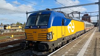 IC Berlijn vertrekt met Toeter van station Amersfoort Centraal [upl. by Hubey218]