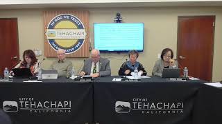 Tehachapi City Council Meeting December 2 2024 [upl. by Marlin]