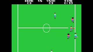 Champion Soccer Longplay Sega SG1000  Skill Level Professional [upl. by Hutt774]