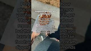 Pregnancy Glucose Test FAIL pregnancy doctor mom health food humor women viral trending [upl. by Ardnekat]