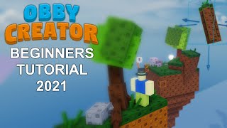 Obby Creator  Beginners Tutorial [upl. by Eillil]