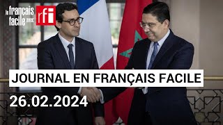 Nouvelle relation FranceMaroc démission en Cisjordanie la Suède va entrer dans lOtan  Journal [upl. by Edmanda]