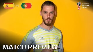 David De Gea Spain  Match 3 Preview  2018 FIFA World Cup™ [upl. by Haiasi]