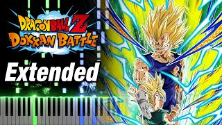 INT Majin Vegeta Intro OST Extended Version  DBZ Dokkan Battle  Piano Cover [upl. by Phio]