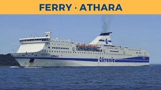 Arrival of ferry ATHARA in Olbia Tirrenia [upl. by Isabel879]