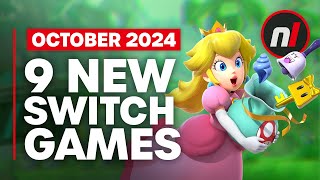 9 Exciting New Games Coming to Nintendo Switch  October 2024 [upl. by Nylyahs915]