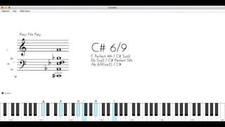 Chordie App Recognized 7Alt Chords [upl. by Arron]