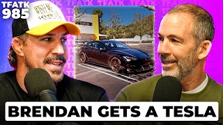 Brendan Schaub Finally gets a Tesla  TFATK Ep 985 [upl. by Nagyam]