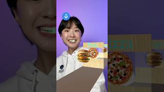 2 🍕English test with LED mouthpiece foodchallenge [upl. by Berti]