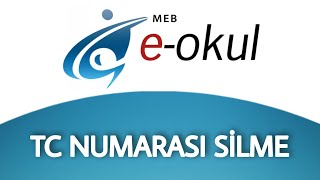 EOkul Tc Kimlik Numarası Silme İşlemi Nasıl Yapılır [upl. by Eenhat50]