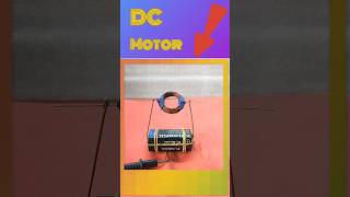 How To Work DC MotorHomemade DC Motor🤔🤔 [upl. by Lednek]