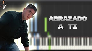 Kevin Kaarl  Abrazado A Ti  Instrumental Piano Tutorial  Partitura  Karaoke  MIDI [upl. by Dibrin515]