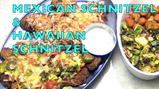 Pork Schnitzel 2 ways cheekyricho video recipe Episode 1002 [upl. by Alvinia]