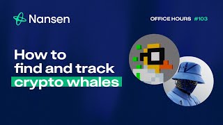 How to Find and Track Crypto Whales  Office Hours 103 [upl. by Elene]