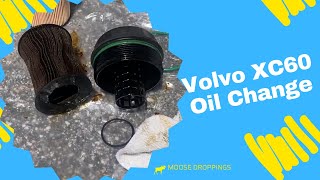 Volvo XC60 T6  First Generation 20082016 Oil Change Overview with Parts Tools and Tips [upl. by Nairot854]