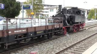 Historische Dampfzugfahrt mit der BR 70 083 Holzkirchen 2013 [upl. by Sirama223]