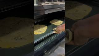 Arabic bread in the Oven [upl. by Lemert]