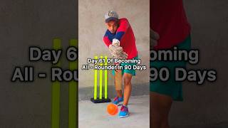 Day 61 Of Becoming All Rounder In 90 Days 🏏❤️ cricketvlog minivlog 90dayschallenge allrounder [upl. by Ovatsug100]