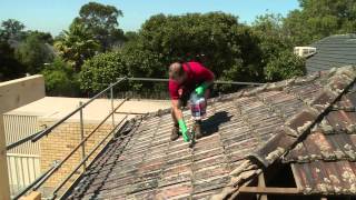 How To Clean Roof Tiles  DIY At Bunnings [upl. by Nosa]