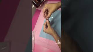 Nail Hack Non dominant hand beginner nail tech beginnernailtech nailtechlife lovenails nailhack [upl. by Kumar947]