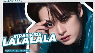 STRAY KIDS  LALALALA 락 樂 Instrumental  Karaoke Easy Lyrics  REQUEST VIA INSTAGRAM [upl. by Karola]