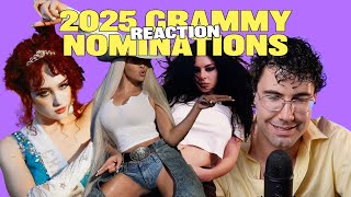 Reacting to the 2025 Grammy Nominations [upl. by Zuleika108]