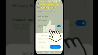 dual chrome app uninstall 👍dual app removedual app install problemdual app ko kaise uninstall kre [upl. by Oleta580]