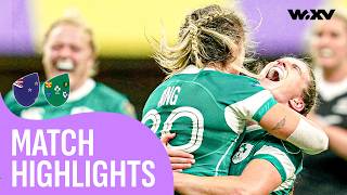 Ireland stun the World Champions 🤯  New Zealand v Ireland  Highlights  WXV 1 [upl. by Hterag199]