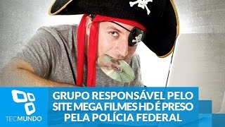 Grupo responsável pelo site Mega Filmes HD é preso pela Polícia Federal [upl. by Verne]