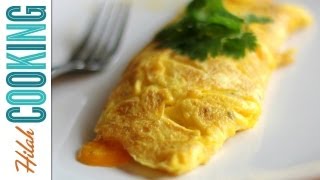 How To Make an Omelet  Easy Cheesy Omelet Recipe Video [upl. by Ayikaz]