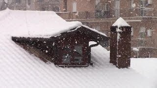 La neve a Napoli 27 febbraio 2018  The snow in Naples27 February 2018 [upl. by Richela]