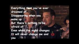 Night changes One Direction acoustic with lyrics [upl. by Suciram]