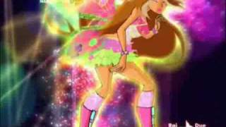 Winx Club Season 4 Ending ITALIAN Magia Di Winx Superheroes [upl. by Aihc267]