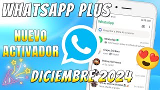 WHATSAPP PLUS Ultima Versión 2024 ✅ SOLUCION Error de Whatsapp Plus Necesitas la versión oficial [upl. by Raviv593]