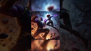 💥 Thanos vs black widow 💥shorts viralshorts marvel [upl. by Miguel591]