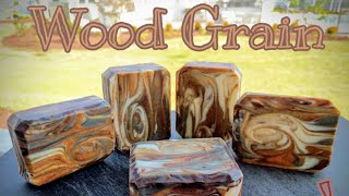 My First Time Making Woodgrain Soap [upl. by Geraud541]