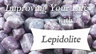 LEPIDOLITE 💎 TOP 4 Crystal Wisdom Benefits of Lepidolite Crystal  Stone of Transition [upl. by Jacoby]