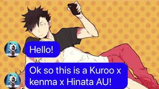 Kuroo x kenma x Hinata ep1 [upl. by Standley]