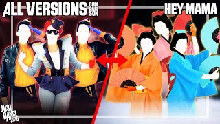 JUST DANCE COMPARISON  HEY MAMA  CLASSIC X GEISHA VERSION [upl. by Aehtla584]