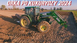 🔥Orka Po Kukurydzy 2024🔥John Deere amp Awemak🔥DJI Avata 2🔥 [upl. by Dnalhsa805]