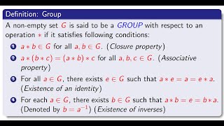 Group Definition Examples and Applications [upl. by Combe]