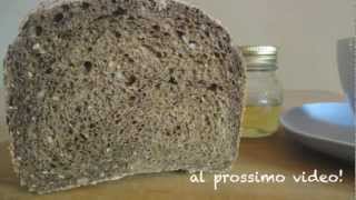 Ricetta PANE ai 7 cereali con macchina del paneCereals bread for bread machines [upl. by Nylyram159]